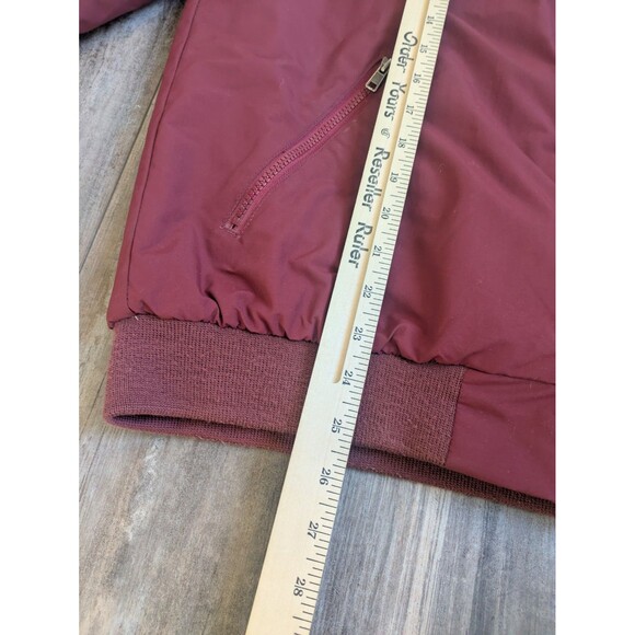Vintage L.L. LL Bean Nylon Fleece Lined Jacket Men's Medium OUF43 Rust 90s - Picture 4 of 8